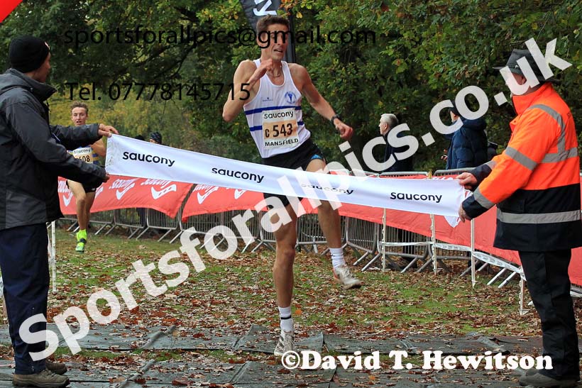 Junior Men, 2022 National Cross Country Relays, Berry Hill Park, Mansfield.  Photo: David T. Hewitson/Sports for All Pics